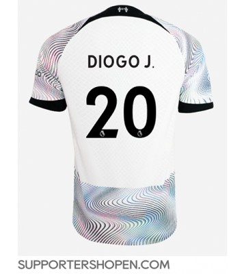 Liverpool Diogo Jota #20 Borta Matchtröja 2022-23 Kortärmad